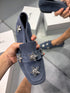 DOHA HAKİKİ SÜET MAVİ LOAFER